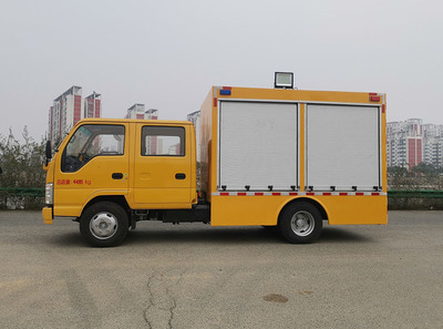 國六慶鈴雙排座工程救險車 城市應急救援的利器